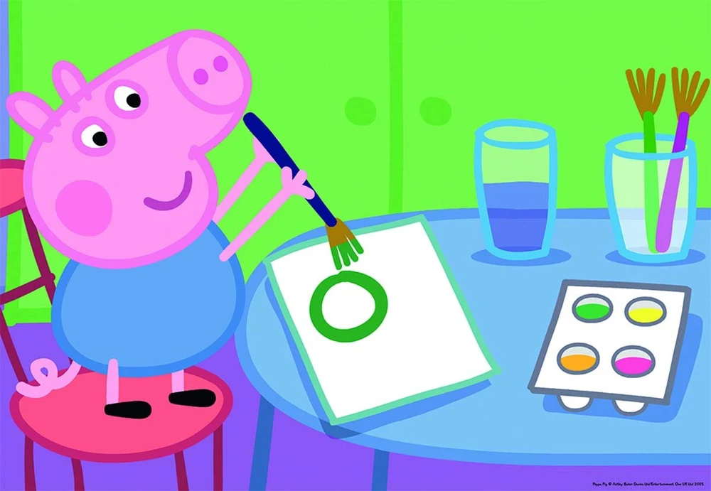 Ravensburger Dėlionė 2x24 vnt. - Peppa Pig