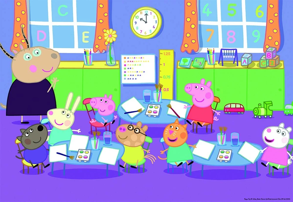 Ravensburger Dėlionė 2x24 vnt. - Peppa Pig