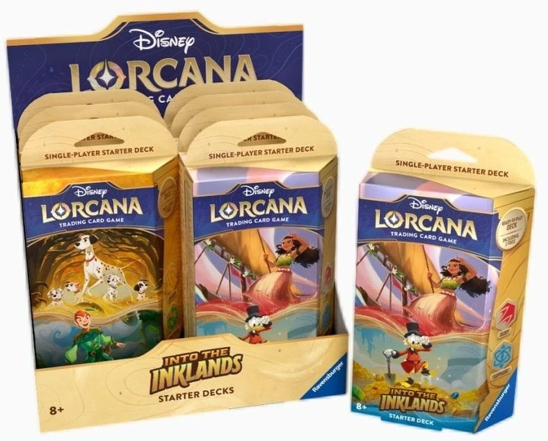 Ravensburger Disney Lorcana pradinio komplekto dėžutė (8 rinkiniai)