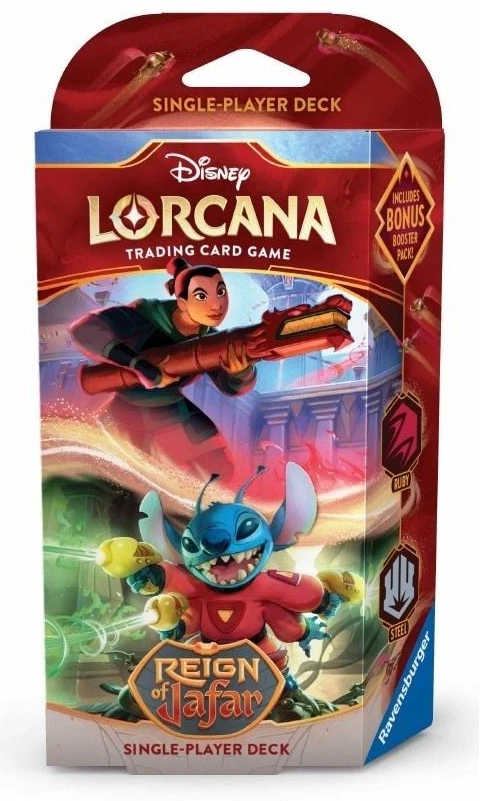 Ravensburger Disney Lorcana (Set08) starter deck set A Rub&Stee