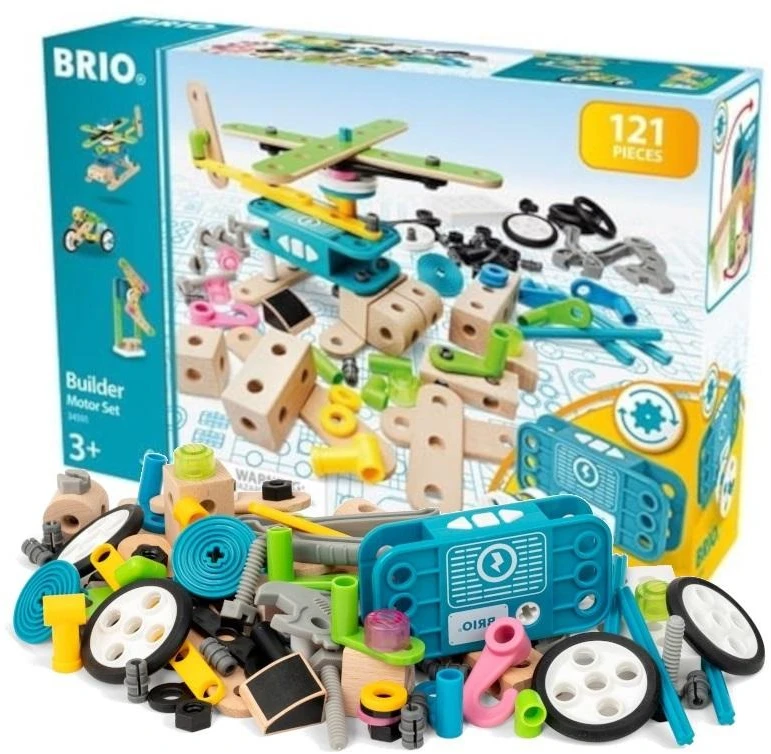 BRIO konstruktorius Builder Motor, 34591