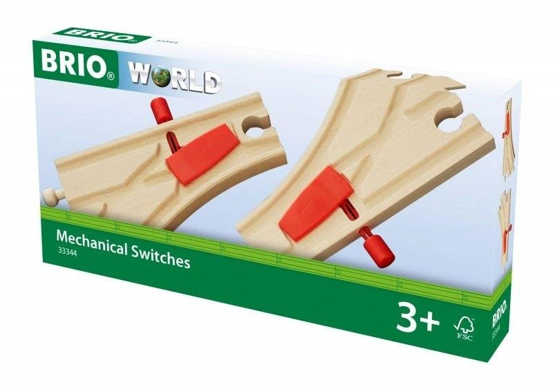 Ravensburger Mechaninė traukinio bėgių perjungimo detalė Brio