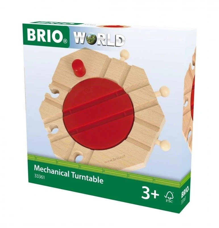 Ravensburger BRIO RAILWAY mechaninė besisukanti platforma, 33361003