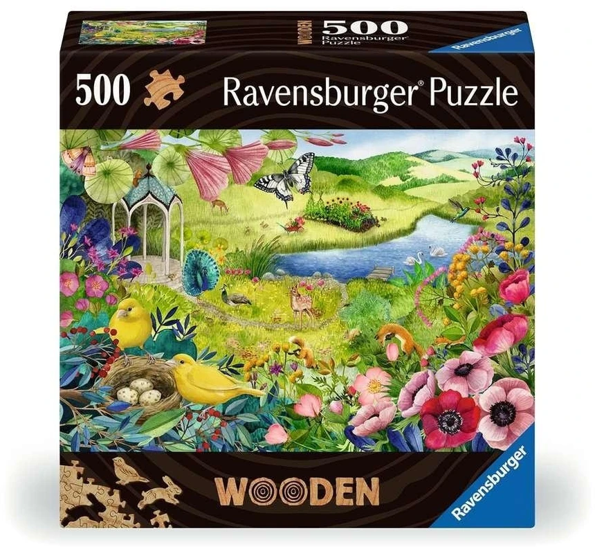 Ravensburger Medinė dėlionė 500 vnt. - Gamta