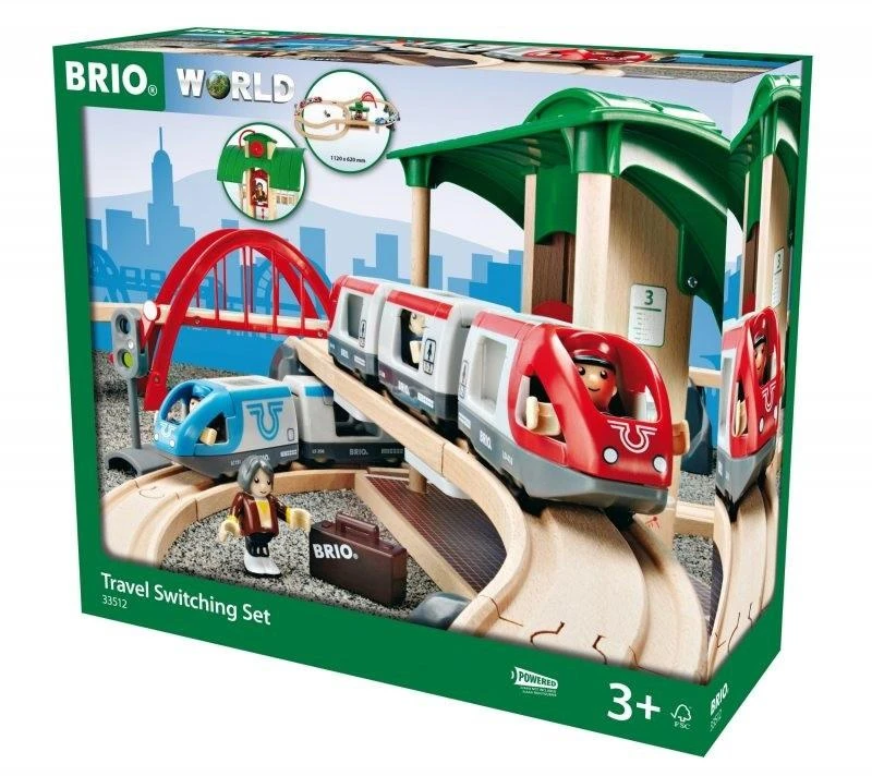 Ieškote BRIO Railway 33512 Traukinių mainų bėgių rinkinio?