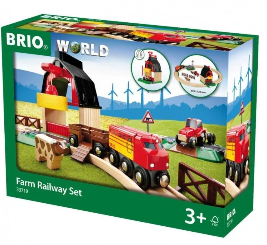 Ravensburger Brio Geležinkelis BRIO ūkio rinkinys, 33719