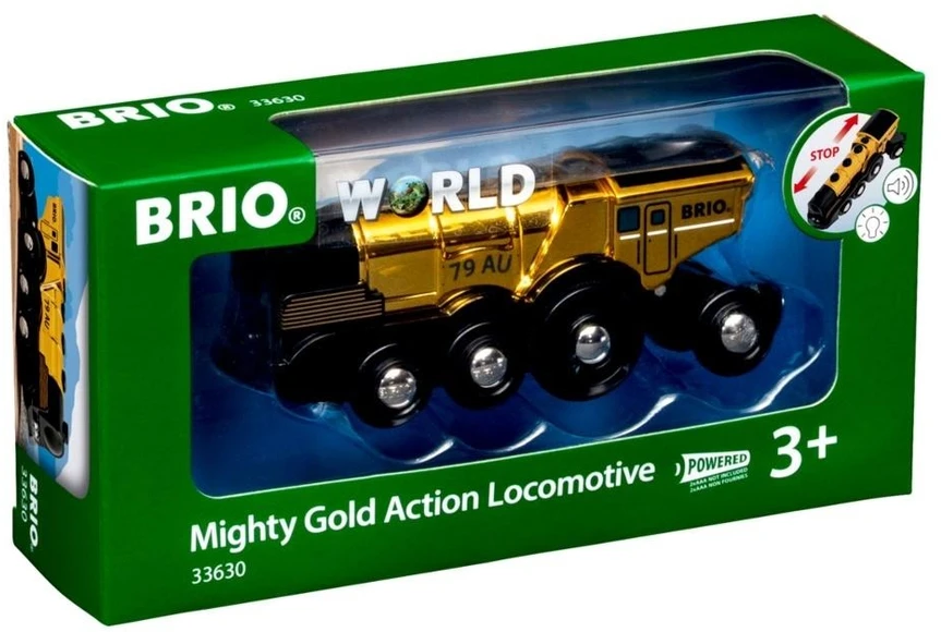 BRIO - Auksinis lokomotyvas (33630)