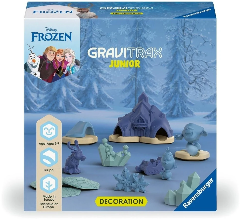 Ravensburger GraviTrax vaikams ir vaikams skirtas papildomas rinkinys „Ledo šalis“ 23861