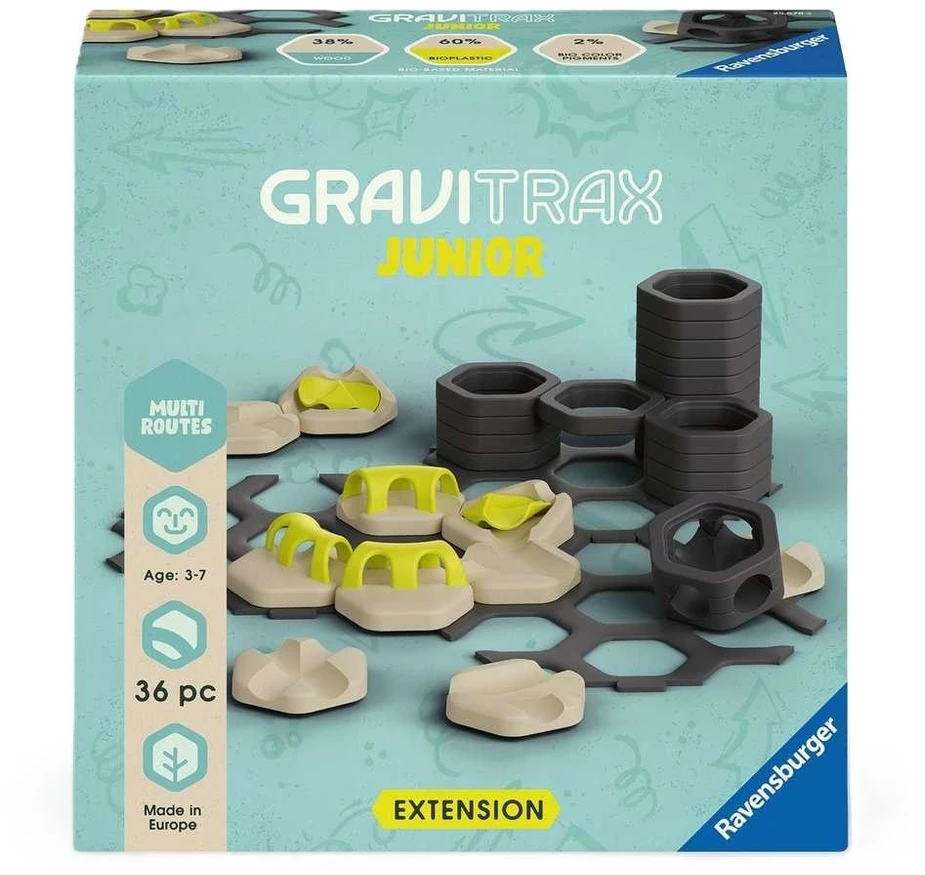 Ravensburger Papildomas GraviTrax Junior trasų rinkinys Multi Rout