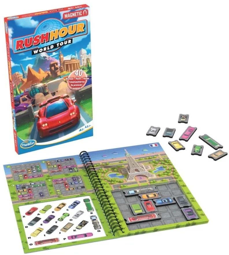 Ravensburger Piko valandos pasaulio turo magnetinė dėlionė MTP PO/CZ/SK/HU/RO/RU 76556