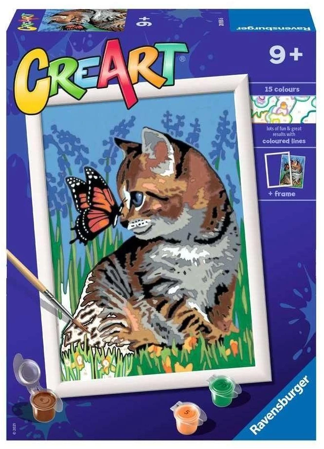 Ravensburger Rankdarbių rinkinys CreArt geriausi draugai