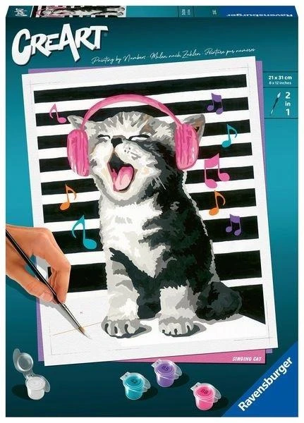 Ravensburger Rankdarbių rinkinys dainuojantis katinas