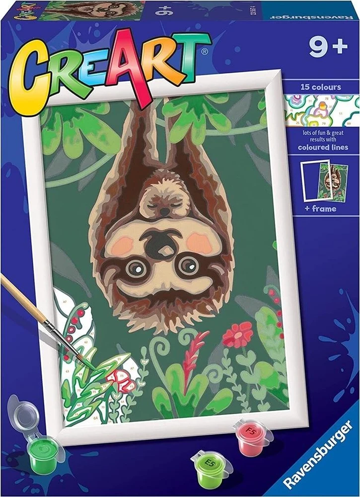 Ravensburger Tapybos rinkinys CreArt Hanging Out 23567