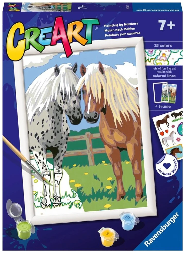 Ravensburger CreArt Horse Friends D/F/I/EN/E/PT 23708