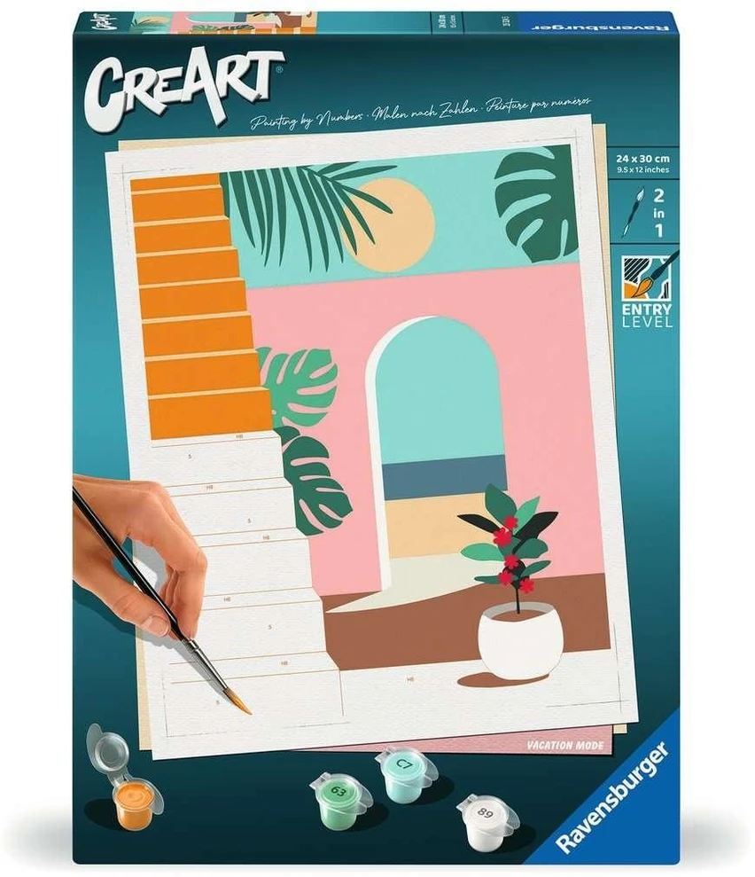 Ravensburger Rankdarbių rinkinys vasaros nameliui dažyti