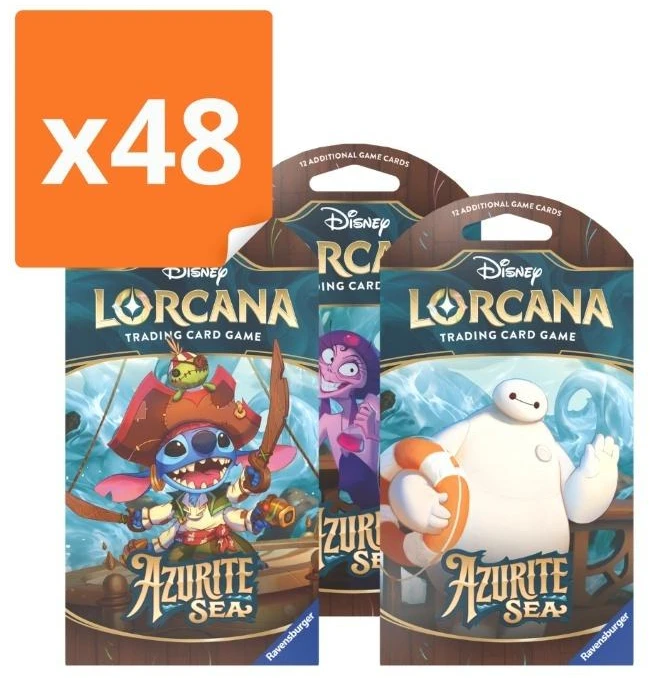 Ravensburger Stalo žaidimas Disney Lorcana kortų rinkinys 48 vnt