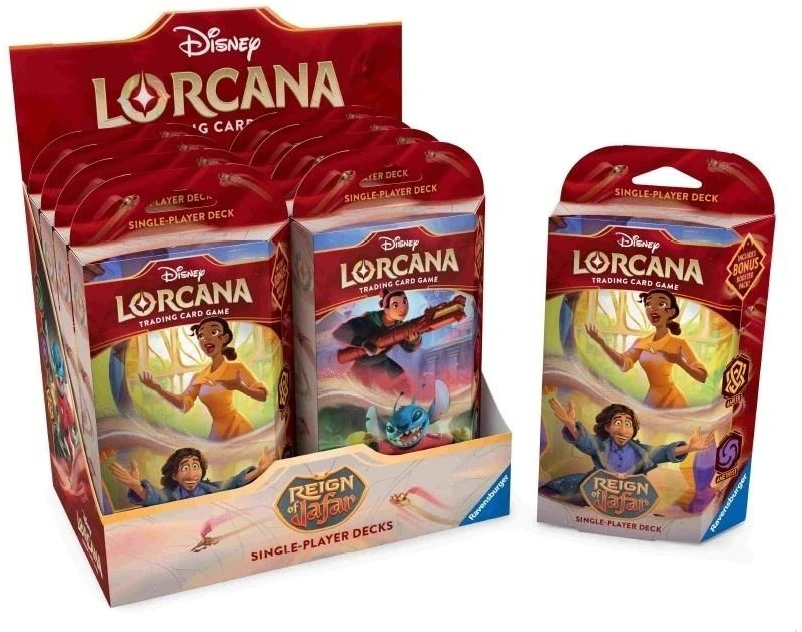 Ravensburger Stalo žaidimas Disney Lorcana pradinis kaladėlių rinkinys 8 komplektai (Ekspozicinė prekė)
