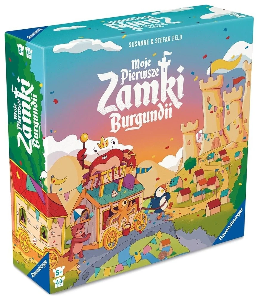 Ravensburger Gra Žaidimas Mano pirmosios Burgundijos pilys
