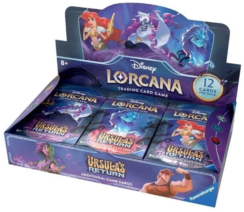 Ravensburger Stalo žaidimo Disney Lorcana papildymo dėžutė 24 vnt