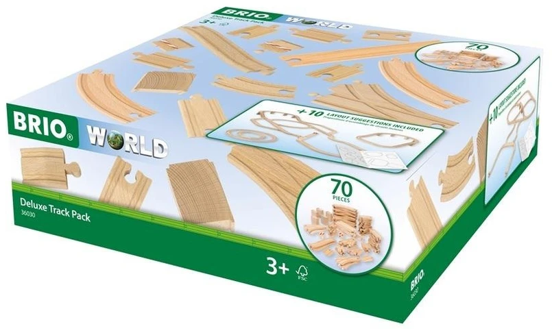 Ravensburger Traukinių ir bėgių rinkinys Brio Deluxe
