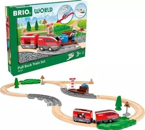 Ravensburger BRIO - Traukinio rinkinys atbulai (36102)