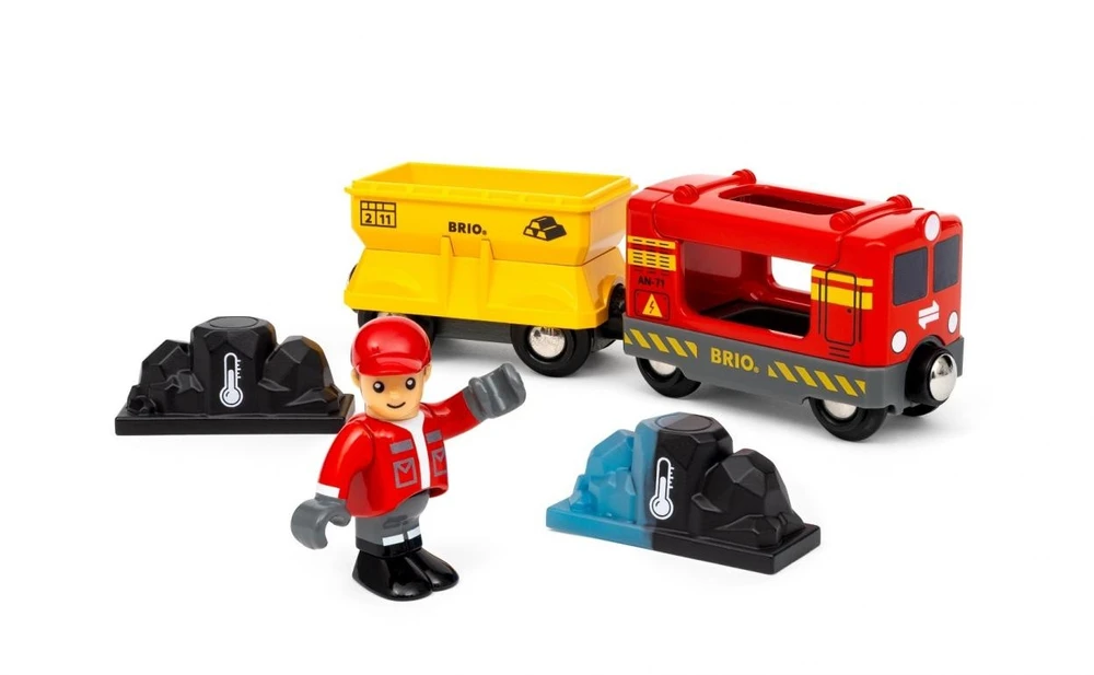 Ravensburger BRIO - Brangakmenių krovininis traukinys (36133)