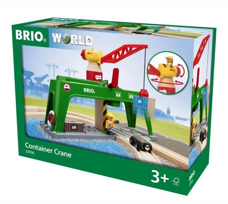 Ravensburger Brio konteinerinis kranas