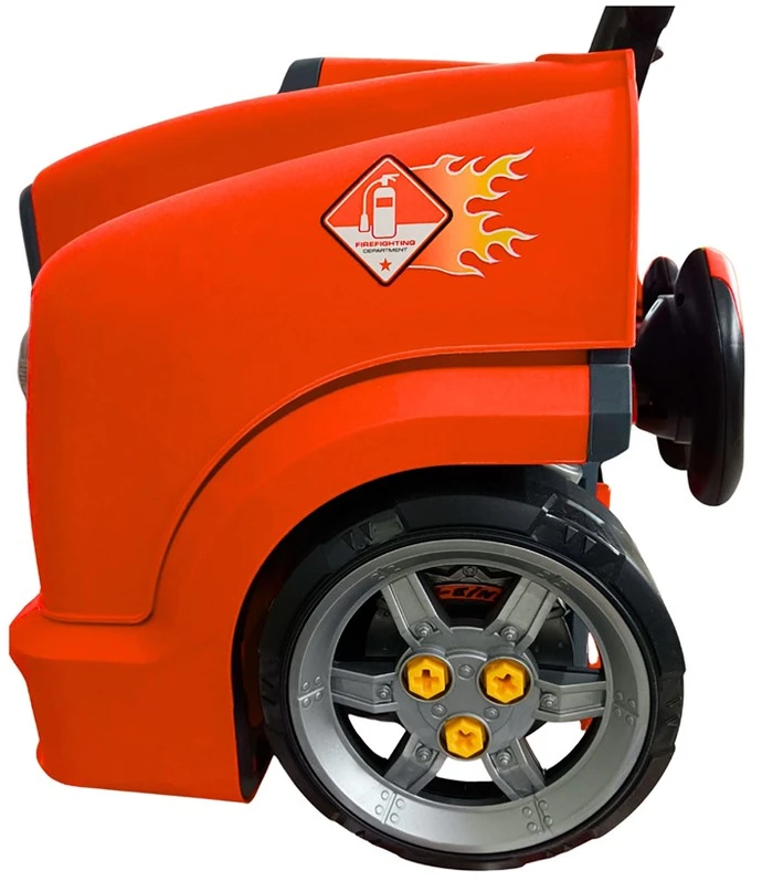 Realistiškas automobilio priekio modelis su atidaromu gaubtu Milly Mally N-GINE raudonas