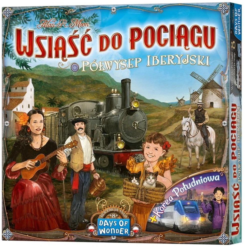 Rebel Stalo žaidimas Wsiąść do Pociągu Iberijos pusiasalis kolekcija