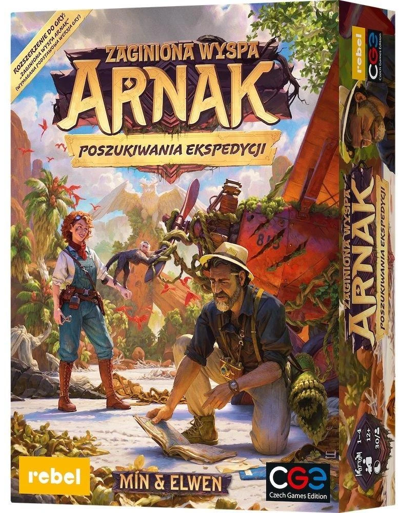 Stalo žaidimo Dingusi Arnako sala: Ekspedicijos užduotis papildomas Rebel, 182 d, PL