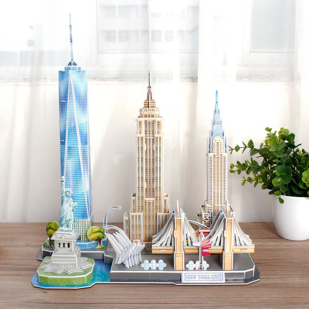 Revell 3D dėlionė: Niujorko panorama (New York Skyline), 123 detalės 00142