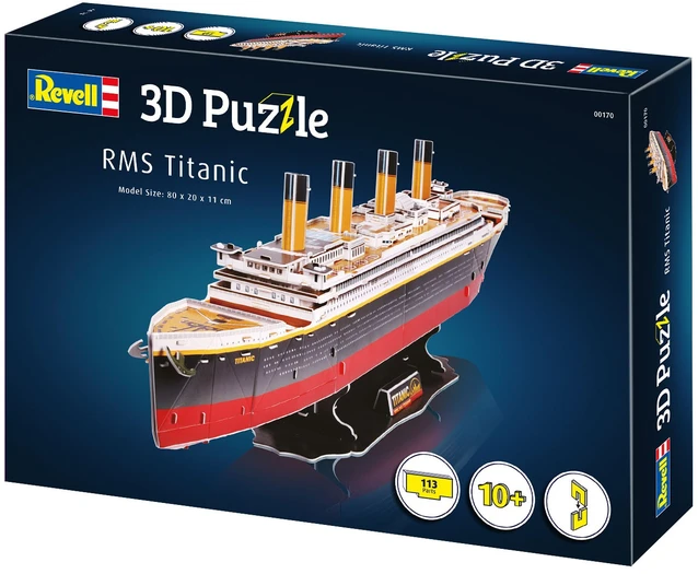 3D Dėlionė Revell RMS Titanikas 00170