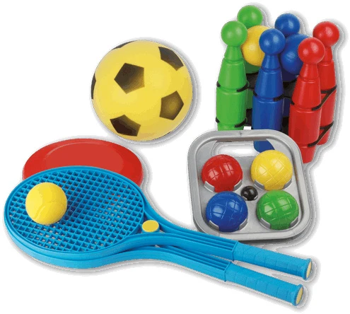 Adroni Rinkinys sporto žaidimų 5 viename vasarai