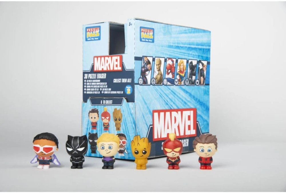 Sambro Marvel S2 3D dėlionės figūrėlė trintukas 4,5 x 6 cm