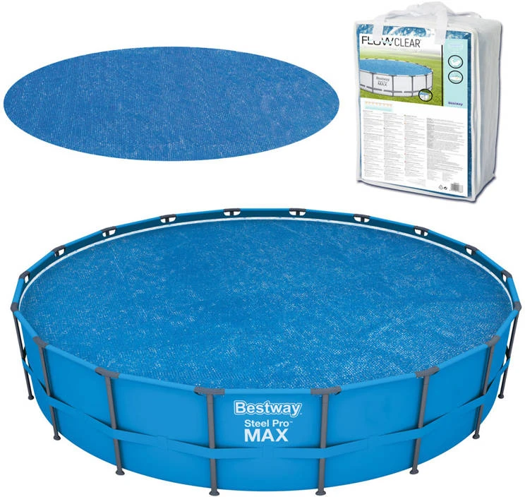 Bestway Šilumą sulaikantis baseino uždangalas Flowclear, 549cm