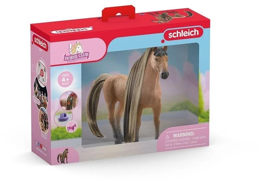 Schleich Figūrėlė arklys Achal Tekkiner Sofia's Beauties su šukomis