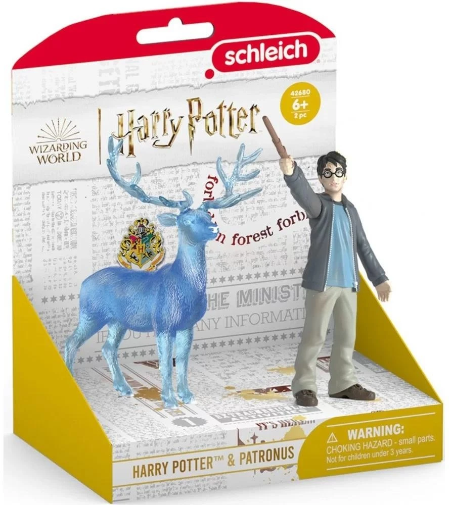 Schleich Figūrėlė Harry Potter su patronusu elniu