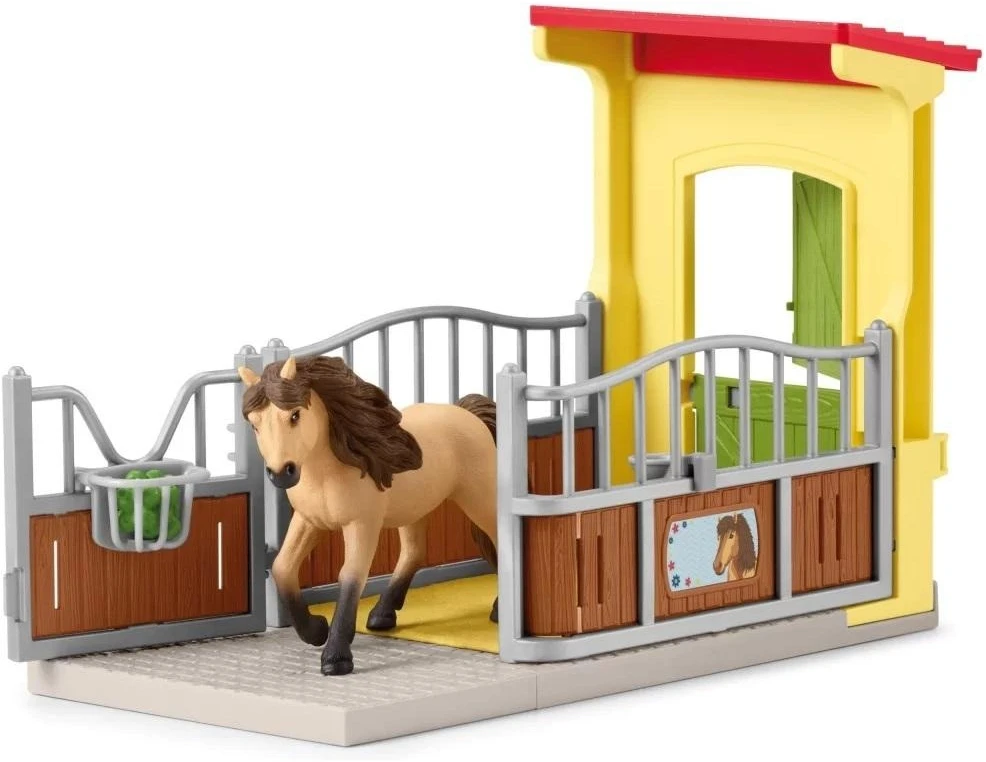 SCHLEICH FARM WORLD Ponių dėžutė su Islandijos puskraujų veislės žirgu