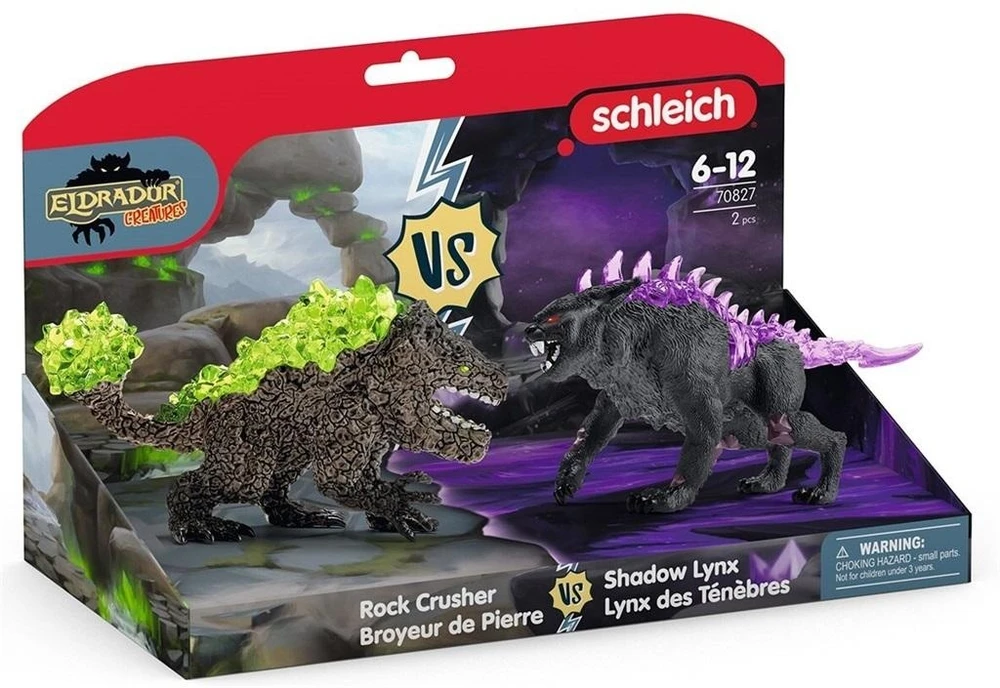 Schleich Figūrėlės Ryś Cienia ir Kamienna Bestia Eldrador