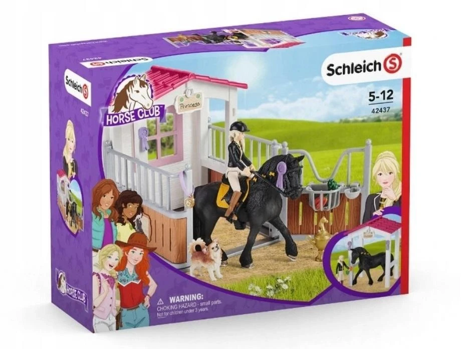 SCHLEICH HORSE CLUB Žirgų boksas su Tori ir princese iš „Žirgų klubo“