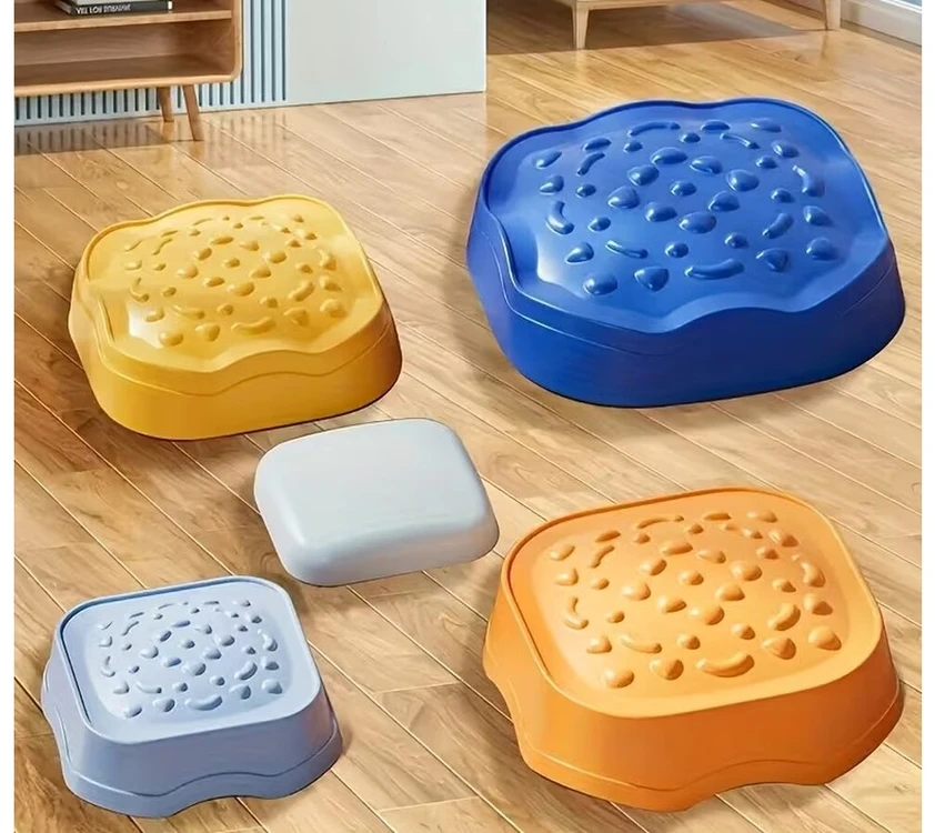 Sensorinis vaikų balansavimo akmenų takelis 5 vnt