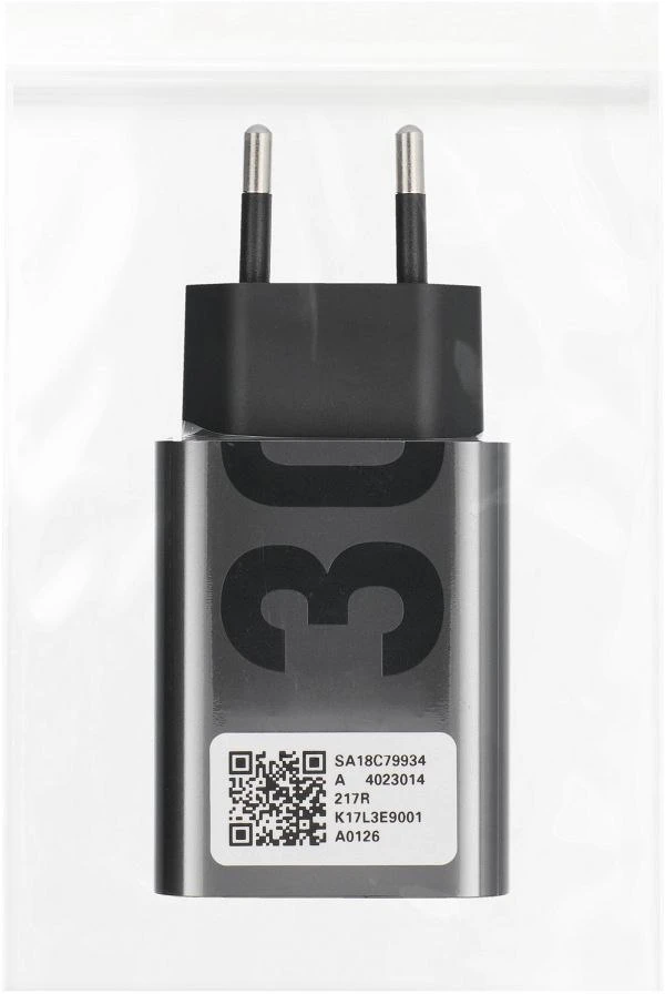LENOVO (MOTOROLA) original charger Type C 30W MC309 juodas bulk