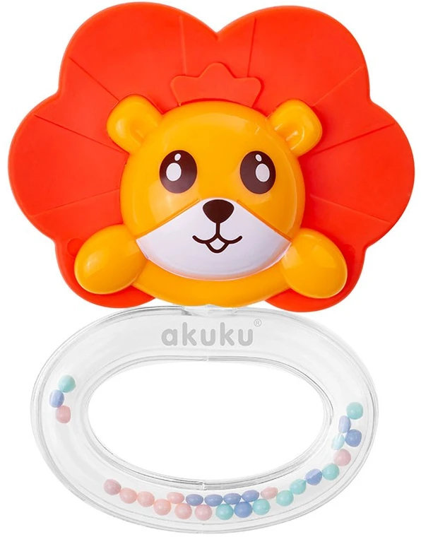 AKUKU barškutis-kramtukas LION, A0449