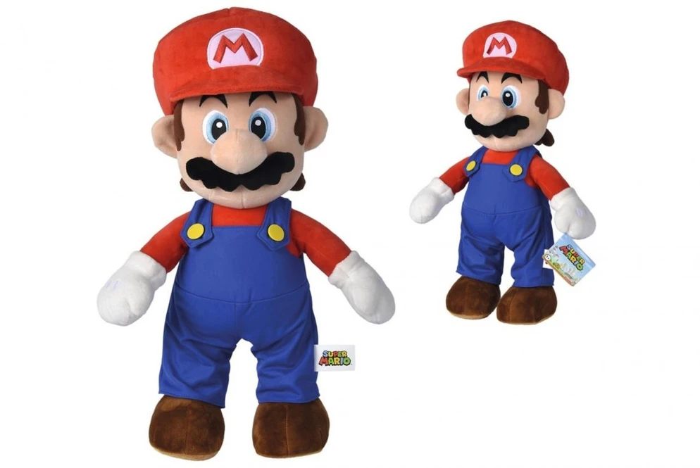 Simba Minkštas pliušinis Super Mario žaislas 50 cm