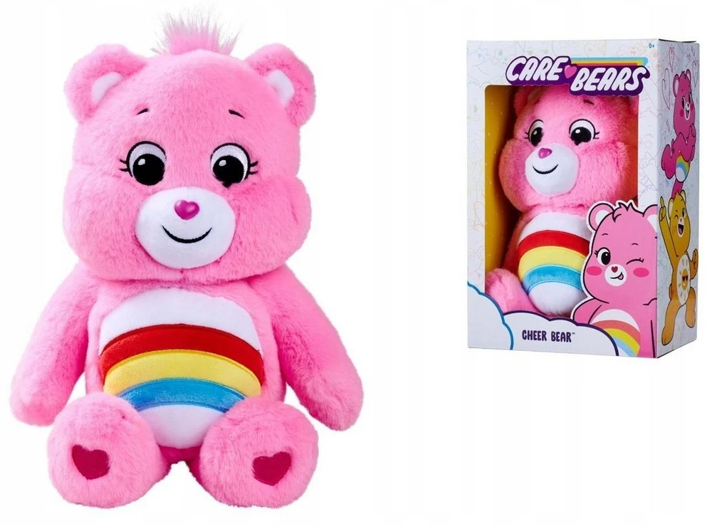 Pliušinis žaislas Simba ShareBear Cheer, rožinis, 35 cm