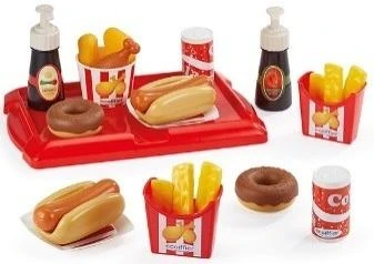 Simba Vaikiškų virtuvėlės priedų rinkinys hot-dog 25 vnt
