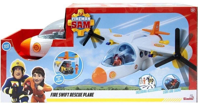 Simba Žaislinis gelbėjimo lėktuvas Strażak Sam 42 cm
