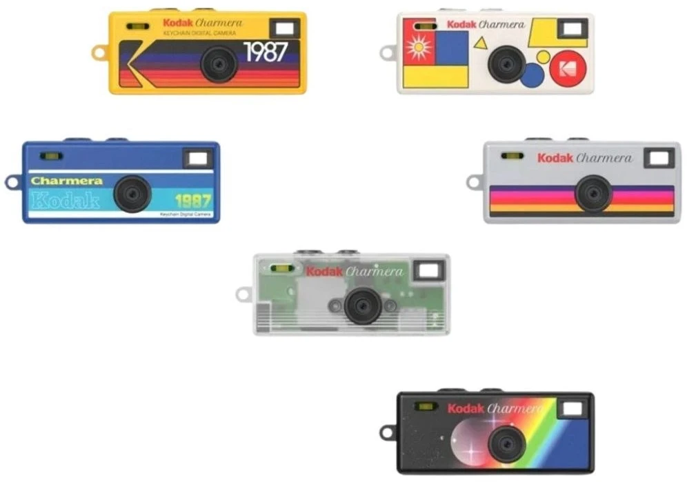 Kodak Charmera raktų pakabukas skaitmeniniams fotoaparatams žaliuzių dėžutė