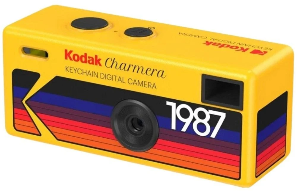 Kodak Charmera raktų pakabukas skaitmeniniams fotoaparatams žaliuzių dėžutė