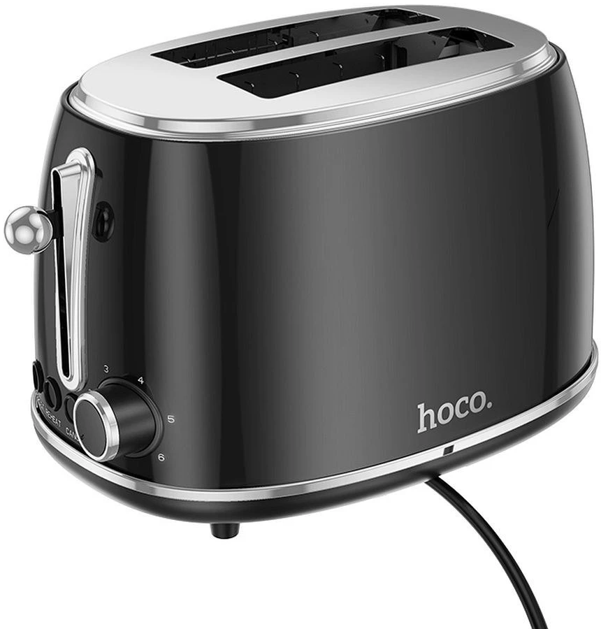 Skrudintuvas HOCO Retro toaster 850W HE50 juodas